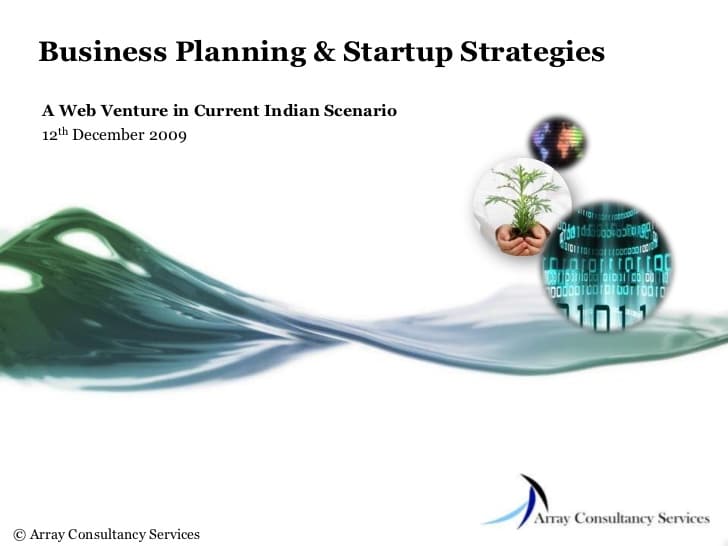 Business Planning & Startup Strategies