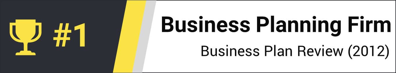 1 Worlds top business planning company award